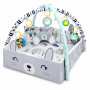 4-IN-1 Baby Gym & Ball Pit With Sensory Toys Tummy Time Mat