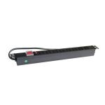 Ultra-net IEC-C14 8-WAY Pdu With 2M Cord 1U
