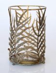 Metal Fern Design Candle Holder – 21X14CM