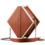 Lockink - Mysterious Square Kink Bag - Brown