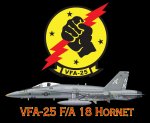 VFA-25 FA-18 Hornet Mouse Pad