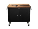 Mobile Prep Kitchen Black