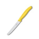 Victorinox Swiss Army Victorinox Swiss Classic Tomato steak Knife Serrated Yellow - 11CM