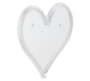 C-3 USB Powered Large Heart Neon Lamp With Back Plate + On Off Switch