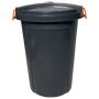 Otima 75L Heavy Duty Plastic Bin Set - 3 Piece With Lids And Carry Handles