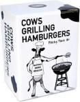 Cows Grilling Hamburgers