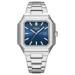 Men's Fashion Quartz Watch Stainless Steel Bracelet Silver-toned