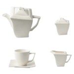 Galateo - Square Tea Set Of 4