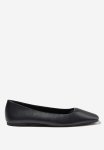 Cotton On Square Toe Ballet - Black Pu