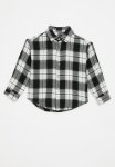 PoP Candy Tartan Shirt-black & White