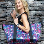 Neoprene Duffel Bag Forest Fantasy