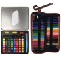 72 Color Oily Color Lead Paint Brush Whith 48-COLOR Solid Watercolor Set