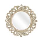 Lifespace Distressed Round Accent Wall Mirror