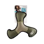Vetchem Dog Toy Flash Shaped Brown And Olive