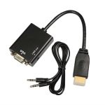 HDMI To Vga With Audio Output