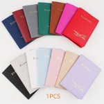 Passport Cover Passport Protector Passport Holder With Ticket Holder For International Travel Plane Pattern