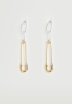 Mixed Pendant Earrings - Gold