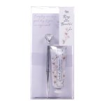 Natures Edition Busy But Beautiful 3 Piece Set With A Pen And A Magnetic Notepad Plus A Hand And Nail Cream 30ML Orchid