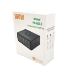 Ashcomonline USB Ports Multi Ports Charger 1.5 A Multiport Mobile Charger With Detachable Cable