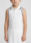 Polo Girls Tessa Tennis White Dress - 13-14 White