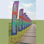 Telescopic Banner With Aluminium Kit Complete Unit Moq : 2
