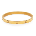 Goldair Gold Era Icon Bracelet - Size A 19.3CM Circumference