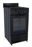 Defy DSS554 600MM 4 Plate Compact Electric Stove Black