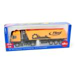 Mercedes-benz Truck With Fliegl Trailer 1:50 - Red