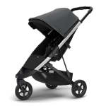 Thule Spring Stroller - Silver Frame - Teal-melange