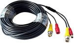 Securnix RG59 Cctv Pre Built 25 Metre Cable