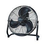 Alva Air - 45CM Industrial Design Stand Fan Black - 110W