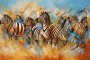 Canvas Wall Art - Roaming Free By Vibrant Serenades Captivating - A1557 - 120 X 80 Cm