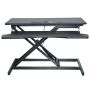 Heartdeco Height Adjustable Standing Desk Converter Stand Up Desk Riser