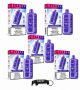 Elf Bar Mmf BC30000 Puffs Disposable Vape - Blackberry Lemonade Pack Of 5