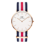Classic Canterbury Rose Gold Eggshell White 40MM Watch