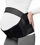 Support Belt 4-IN-1 Adjustable Pregnancy Belly Band Belly Support Brace Belly Band