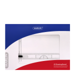 Marlin A3 Drawing Board Shockproof Plastic With Non-skid Feet