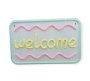 E-27 Welcome Backplate Neon Sign With 12V 2A Power Adapter
