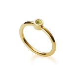 Gemstone Ring 8MM Prasiolite