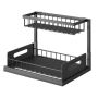 Kitchen Under Sink Organizer Pull Out Cabinet Bathroom Storage Rack