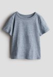 Cotton Jersey T-Shirt - Blue Marl
