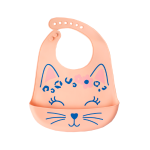 Silicone Bib - Leopard