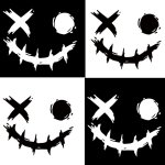 1PC Fashionable Clothing Sticker Diy Clothing Heat Transfer Sticker T-Shirt Decoration Luggage Decoration