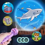 64 Patterns Children's Flashlight Projector Fun Early Education Cognitive Toys Before Bed Dinosaurs Animals Ocean Insects Most N