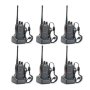 Baofeng BF-888S 16-CHANNEL Uhf 400-470MHZ Walkie Talkie 2 Way Radio 6 Piece