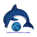 Pool Motif Swift Dolphin & Ball Large 1000MM