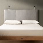 Carolina Queen Leather Headboard Grey