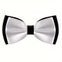 Double Color Polyester Bow Tie For Men Adults Suitable For Wedding And Banquet Occasions