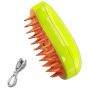 Pet Steaming Grooming Brush 3 In 1 Electric USB Rechargeable