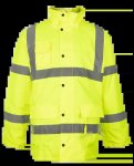 Pioneer Lime High – Vis 3 In 1 Parka Jacket New